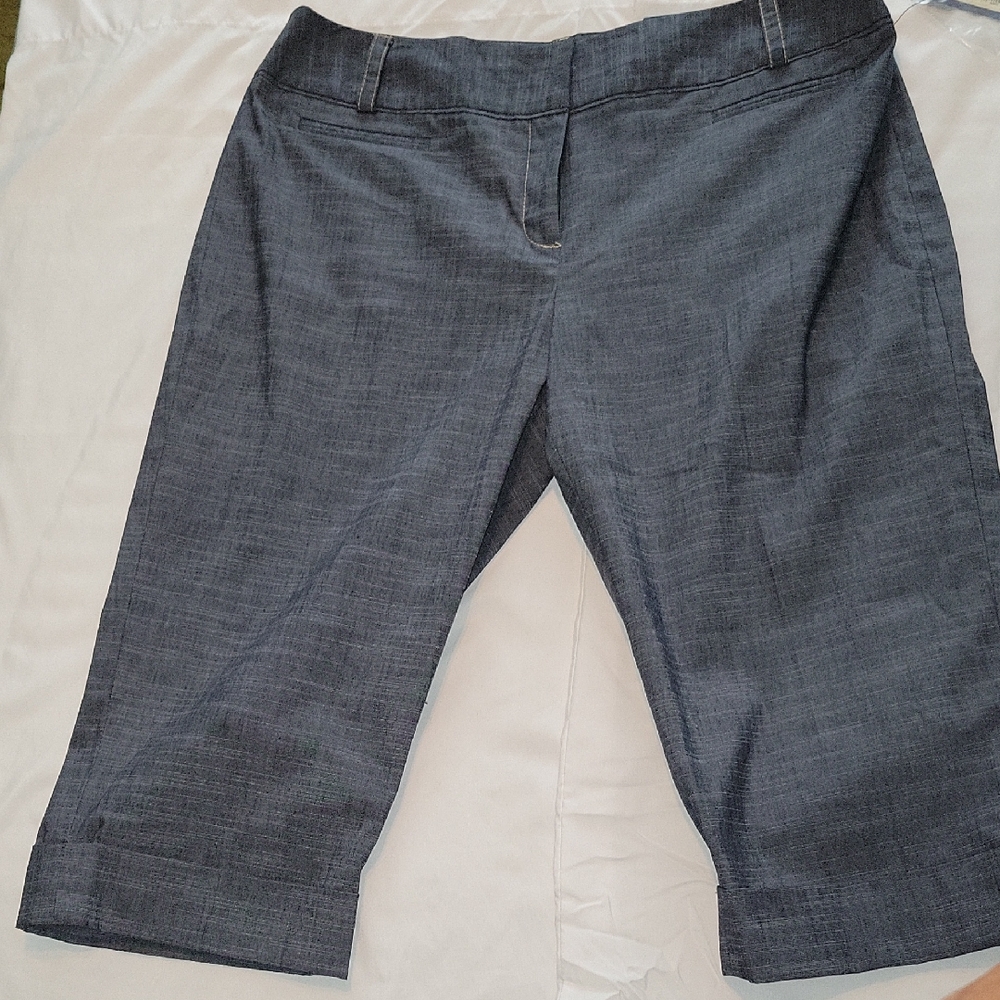 Apt. 9 Women's Gray Capris
